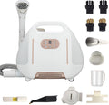 Carpet Spot and Upholstery Cleaner Machine 1600W Motor 1600ml Double Tank White - Steam Cleaning and 12500Pa Suction Portable All - in - One for Pet and H