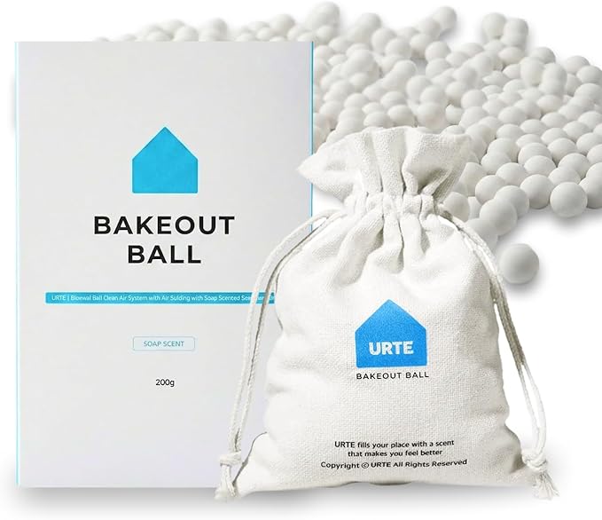 Odor Absorber Balls Clean Cotton Blue and Scentpuri Set