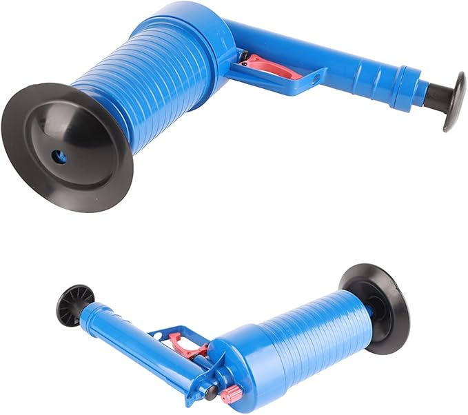Air Power Toilet Plunger High Pressure Air Power Drain Blasters Drain Opener Sink Plunger Drain Pump Manual Pump Cleaner for Clogged Bath Toilet Pipe Bathtub