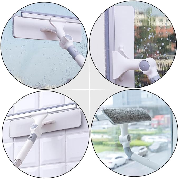 1Pc Multi Purpose Window with Ergonomic Handle Floor Mop for Deep Cleaning for Bathroom Glass and Household Use Durable Effortless Design
