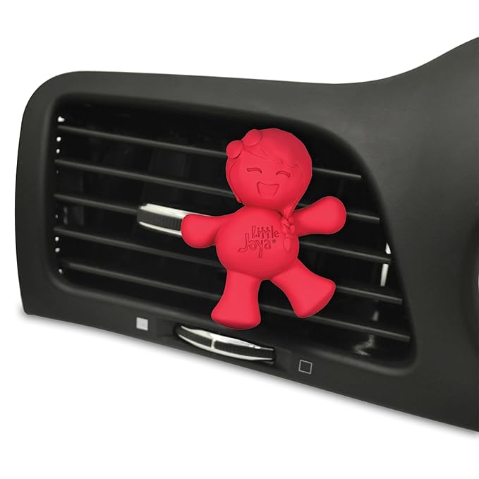 Little Joya 96034-6PK Springtime Car Air Freshener Vent Clip Provides Long-Lasting Freshness in a Compact Design Fights Odors for up to 45 Days Cute Car Odor Eliminator Non-Toxic Pack of 6