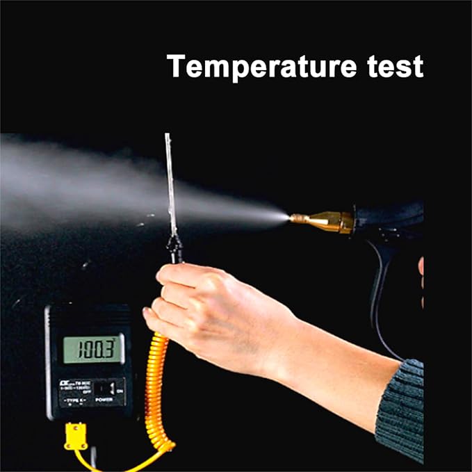 2600W High Pressure Handheld Steam Cleaner Cleaning Car Steamer for Auto Detailing Portable Electric Steam Machine Home Use Kitchen FloorsYellow