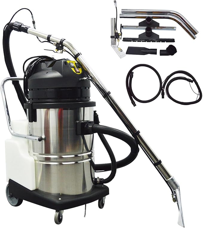 80L Carpet Cleaner Machine Vacuum Cleaner 3 in 1 Carpet Extractor Machine for Carpets Curtains Sofas 2000W110V