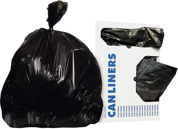 45 Gallon 1.6 Mil Low Density Can Liner / Trash Bag 100/CS