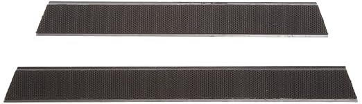 Rubbermaid Commercial Hook and Loop Replacement Set for Q560 Quick-Connect Wall/Stair Mop Frame 5.9-inch Black