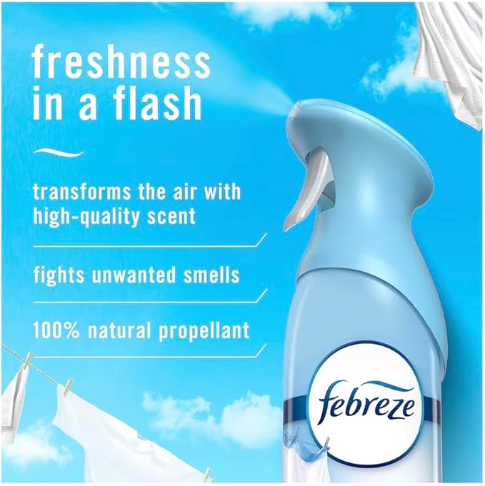 Air Freshener Room Spray Refresh &amp Energize Scent Zesty Orange Blossom 8.8 oz 2 Count
