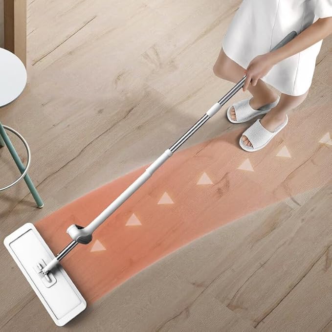 Hands Free Flat Mop Household Tile Lazy Tool
