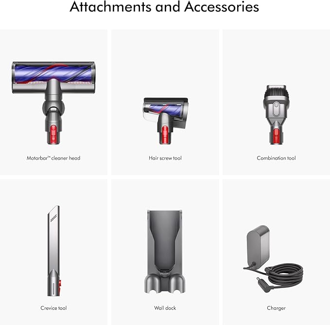 Dyson V11 Cordless Stick Vacuum Large Nickel/Blue