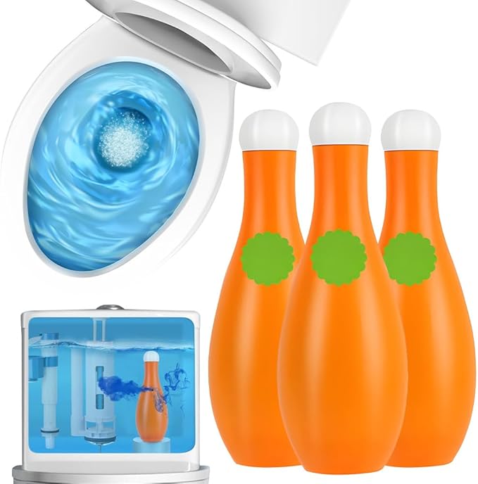 Toilet Deodorizing Effective Cleaner 2025 New Bowling Blue Bubble Toilet Bowl Cleaner Automatic Long-Lasting Toilet Bowl Cleaner in Bottle Toilet Cleaner for Cistern Prevents Limescale (3)