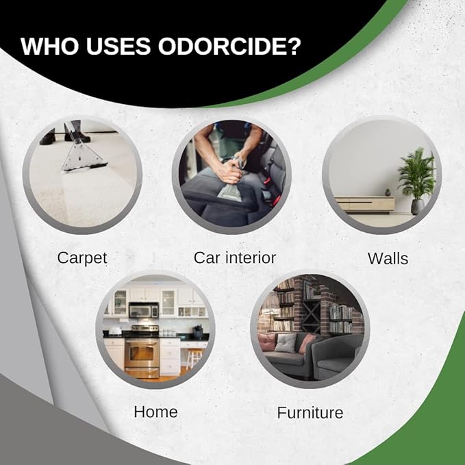 Odorcide Smoke Brake Odor Eliminator Concentrate - Tobacco &amp Marijuana Odor Neutralizer - Smoke Odor Eliminator for Home &amp Car – Smoke &amp Weed Smell Eliminator w/Non-Enzymatic Formula (1 Ga