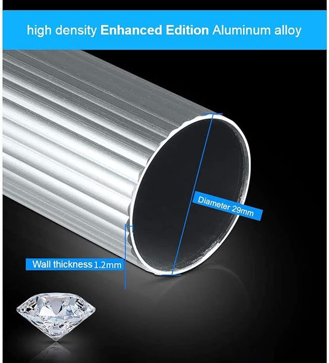 30ft Window Cleaning Pole Water Fed Telescopic Brush Window Cleaner Kit Photovoltaic Panel Water Spray Cleaning Brush Glass Scraper Cleaner Conservatory Roof(Size:4M) (3M)