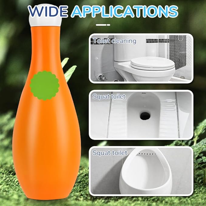 Toilet Deodorizing Effective Cleaner 2025 New Bowling Blue Bubble Toilet Bowl Cleaner Automatic Long-Lasting Toilet Bowl Cleaner in Bottle Toilet Cleaner for Cistern Prevents Limescale (3)