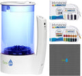 Eco One Portable Hypochlorous Acid (HOCL) Generator Machine DIY Multi-Purpose Cleaner &amp Disinfectant Includes Test Strips Microfiber Cloth and Fine Mist Sprayer
