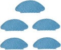 Water Tank Mop Cloth Compatible For Rowenta X-PLORER SERIE 40 50 ANIMAL CARE Robot Vacuum Cleaner Replacement Accessories(5pcs)