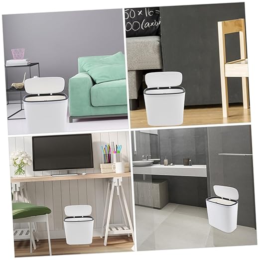 Cabilock Multi-Function Trash Bucket Sturdy Waste Basket Trash Can Kitchen Garbage Can Household