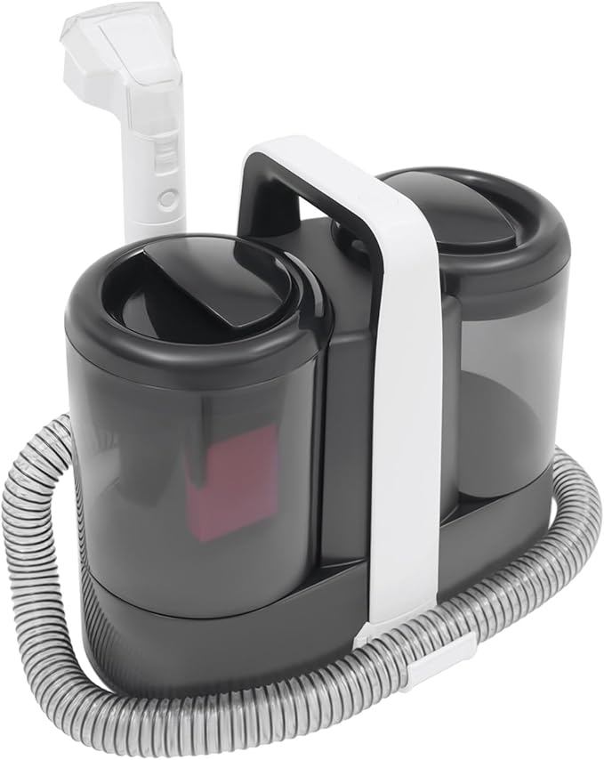 Carpet Cleaner Machine Floor Mounted Carpet Cleaning Machine with 2 Brushes &amp Detachable Hose 450W Powerful Bits Suction Machine Use for Home Housekeeping Service Pet Shop