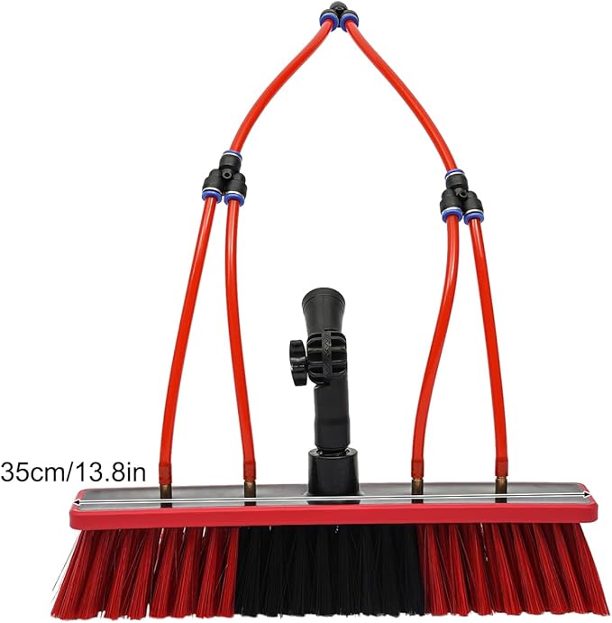 26ft Window Cleaning Washing PolesWindow Washing Kit Suitable for high Windows Cleaning Solar photovoltaic Panel Cleaning and Cleaning Cars Trucks Vans caravans Windows