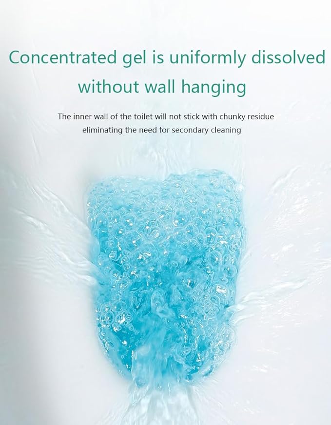 DDOXOO Automatic Toilet Cleaning Magic Box - Powerful Decontamination &amp Air Purification. Large Capacity for 3 Months. Excellent Dissolution No Wall Hanging. Unique External Hanging Rope Design.