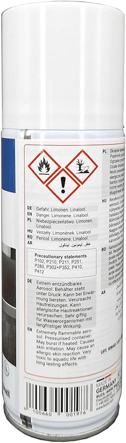Stain remover stain remover G502 BUZ 1 spray bottle = 200 ml