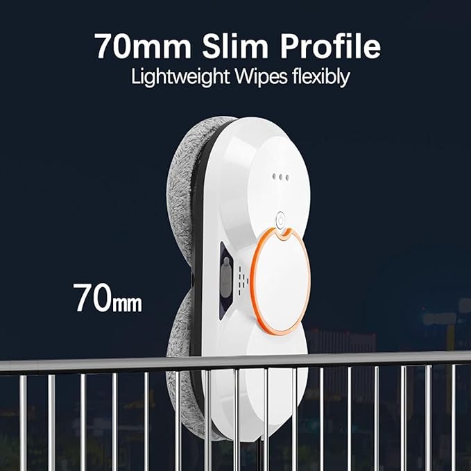 Window Cleaner Robot5600pa Smart Glass Cleaning Robotic- Dual Water Spray for Indoor and Outdoor Tile Kit with Remote Control