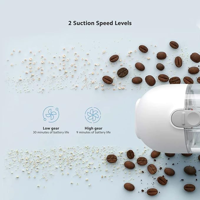 XIAOMI Handheld Vacuum 13000Pa Powerful Brushless Motor Cordless Car Vacuum Cleaner Ultra Lightweight Portable Mini Hand Vacuum Rechargeable with Type-C Cable for Car/Home/Pet Hair