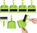 Healifty 24 Sets Mini Broom and Dustpan Set: Portable Desktop Cleaning Tools for Desk Keyboard Pet Hair - Small Hand Broom with Dust Shovel for Home Office