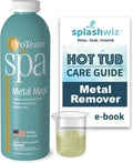 Proteam Spa Metal Magic - Spa Metal Remover for Hot Tub with SplashWiz Hot Tub Chemicals Care Guide - Made in USA (1 qt)