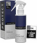 Liquiproof LABS Premium Protector Spray 125ml - long lasting waterproof and stain protection for leather suede nubuck sheepskin and fabrics. For use on shoes handbags trainers boots clothes etc