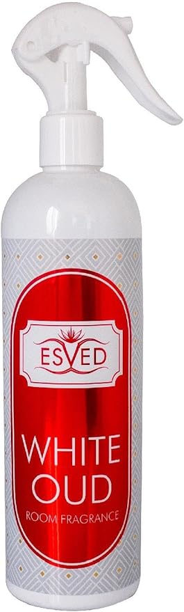 Room and Fabric Spray White Oud 400ml Air Freshener Seccade Prayer Rug Spray Home Scent Odor Eliminator for Living Room - One Size