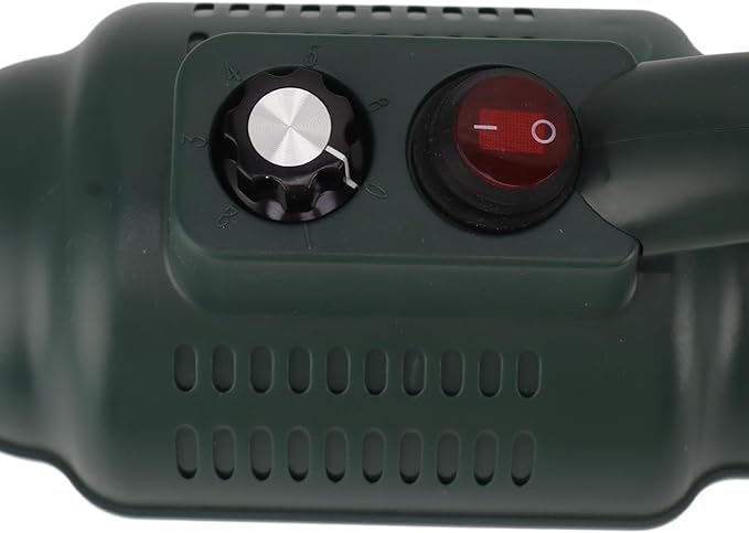 FOSA Handheld Steam Machine 2500W Pressurized Steam Cleaner with 3 Brush Heads 2 Nozzles Intelligent for Kitchen Furniture Sofa Remove Dirt (Military Green US