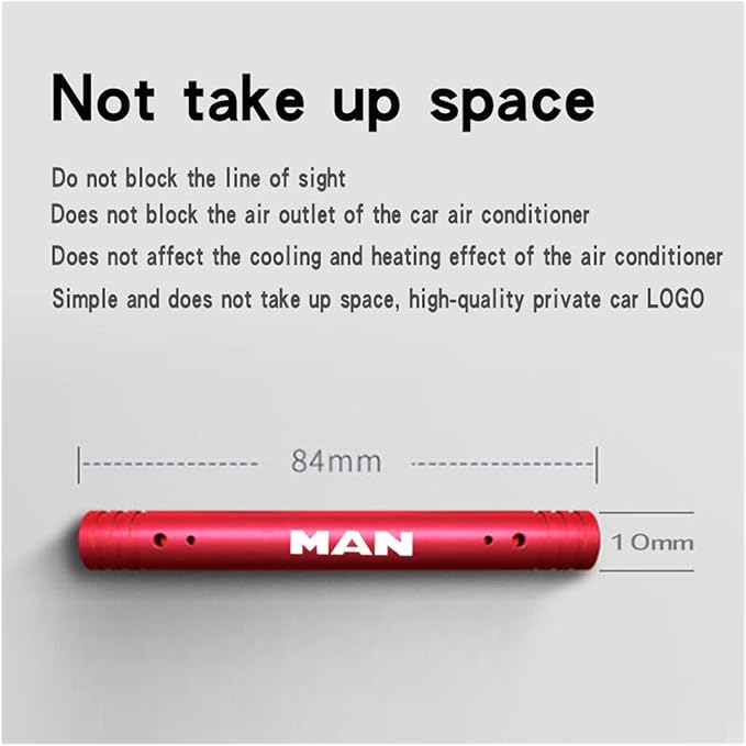 Car Interior Air Freshener Vent Clip - Aromatherapy Diffuser for MAN TGX TGM TGA TGS TGE - Solid Scented Air Freshener Accessory(5pcs Cologne)