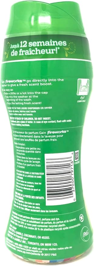 Gain Fireworks in-Wash Scent Booster Beads Original 7.2 oz (Pack of 2)