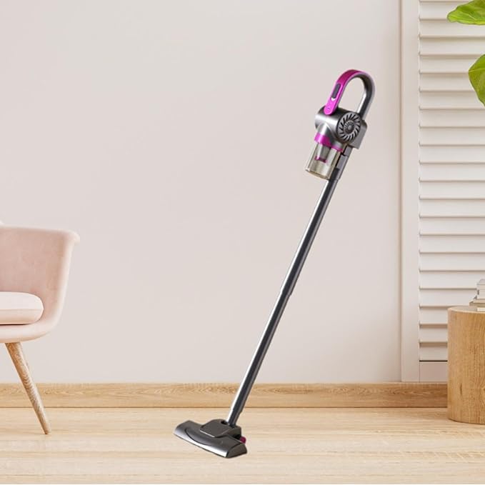 Cordless Vacuum Cleaner with High Suction for Various Purple