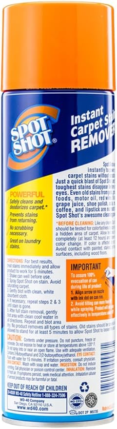 Spot Shot Instant Carpet Stain Remover 16 OZ [6-PACK]