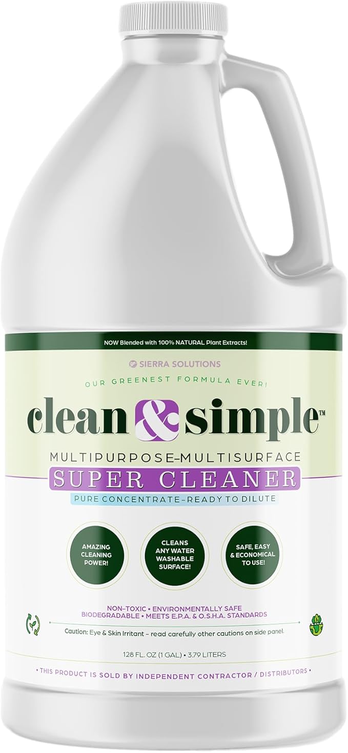 Cleaning Essentails - #1 all purpose clean &amp simple cleaner #1 Odor Remover #1 Laundry Detergent