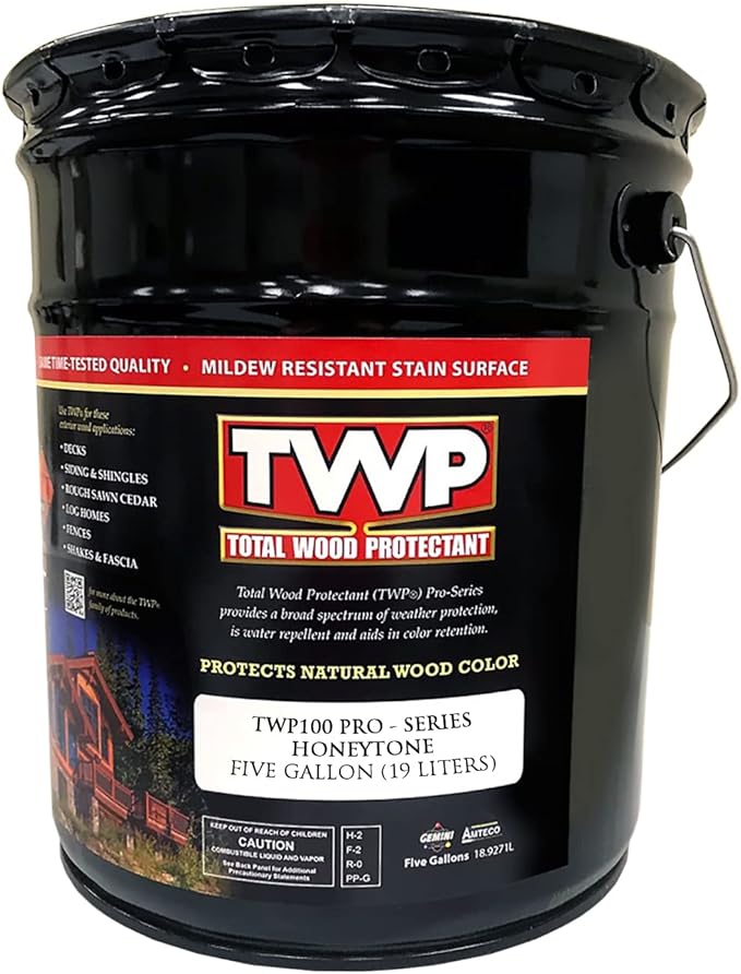 AMTECO TWP-115-5 5 Gallon Honeytone Extention Stain