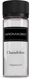 Aroma360 - Chandelier Fragrance Oil Blend | Hotel Inspired for Luxury Essential Oil Diffusers | Aromatherapy Scent Diffuser Oil | Bergamot Woodsy Sandalwood and Flirtatious Saffron - 50ML