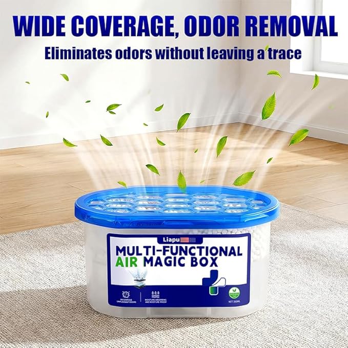 Liapu Air Purifying Box - Multi-Functional Odor Eliminator with Wide Coverage Perfect for Removing Smells in Home Office and Car Interiors No Trace Formula (2)