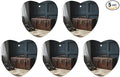 5PCS Car Air Freshener Hanging Personalized Double Sided Vintage Suitcase Car Fresheners Long Lasting New Cars Scents Cute Automotive Freshies for Closets Drawers (tea)