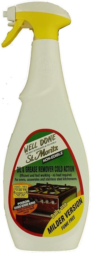 Well Done St.Moritz Oven Cleaner Cold Action (750Ml) Pack (3 Milder Version Fume Free)