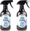 W.Dressroom Febclean No.97 April Cotton – Fabric &amp Linen Spray with Long-Lasting Fresh Scent Anti-Static 500ml Room Mist - 2 Pack
