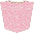 Marye-Kelley WB1178-Spring Pink Wastepaper Basket