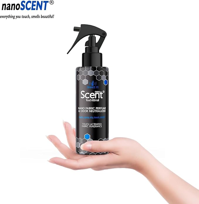 Perfume Fabric Spray for Textile and Room - Nano Scent Odor Eliminator for Strong Odor Room Linen Carpet Bathroom Spray - Shoe Deodorizer Spray - Fabric Refresher Spray Various Scent - 12pack