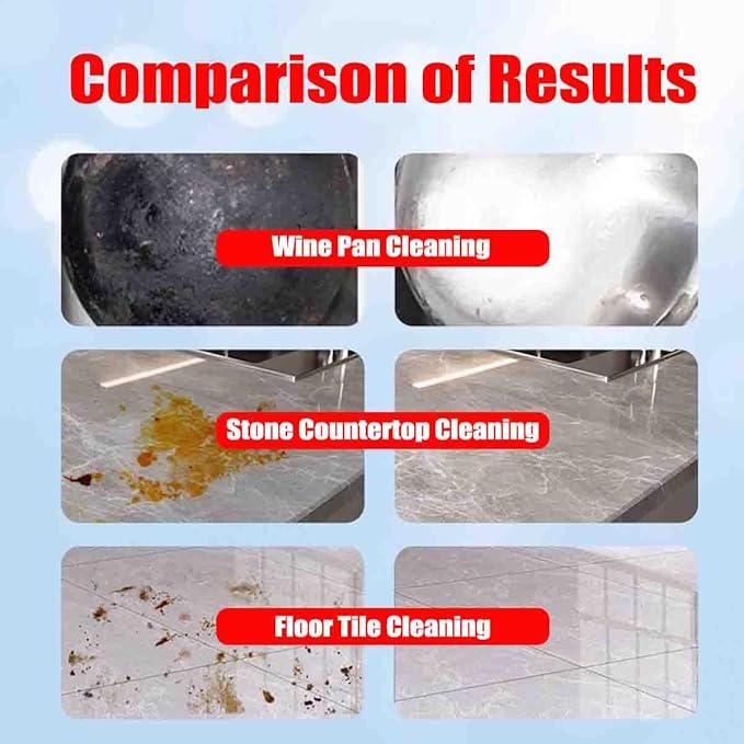 Multi-Purpose Powerful Cleaner for KitchenCoconut Oil Natural CleanserCleaning PastePolishing PasteHeavy Duty DegreaserCookware Cleaner for FaucetsTilesMicrowaveOvenStove Top (2pcs)