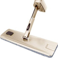Ultra-fine Fiber Flat mop Comes with 1 Reusable Microfiber Cloth 360-degree Rotating for Both Wet and Dry use