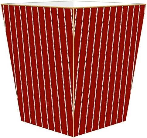 Marye-Kelley WB2445-Avery Red Christmas Wastepaper Basket