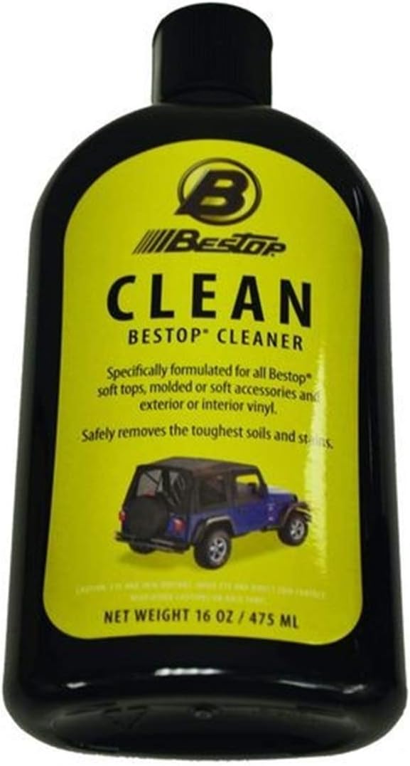 Bestop 1121100 Vinyl Fabric Cleaner 16 oz single bottle