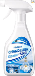Crystall Chandelier Cleaner Drip Dry Spray - No Wipe Streak Free Dust Remover for Crystals Glass &amp Window Screens1PK