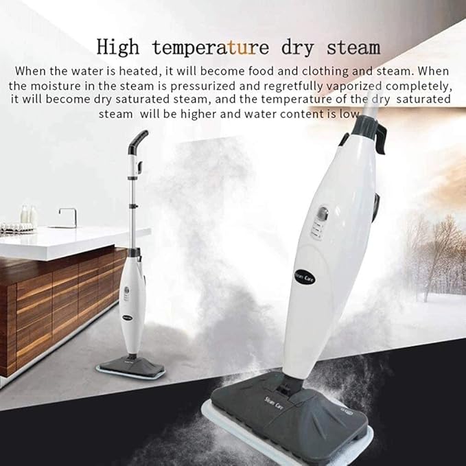 Cordless Electric Mop -Spinner Waxer Quiet Powerful Cleaner Spin &amp Buffer Polisher for Hard Wood Tile Vinyl Marble Laminate Floor