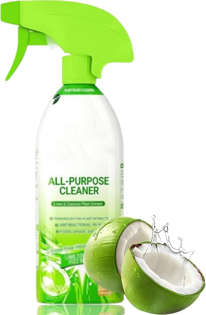 Cleanways All Purpose Cleaner Cleanways Multi Surface Cleaner Spray Cleanway Multipurpose Cocount Cleaner for House Cleaning for Kitchen Bathroom FloorQuick-Easy Stain Removal (1PCS)